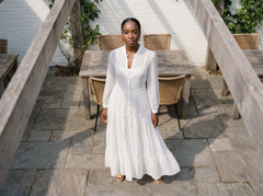 Robe DIATOU Blanc