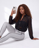 Veste pull Sport Perforée