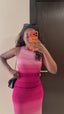 Robe ANNISSA Rose