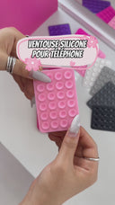 Ventouse silicone pour téléphone
