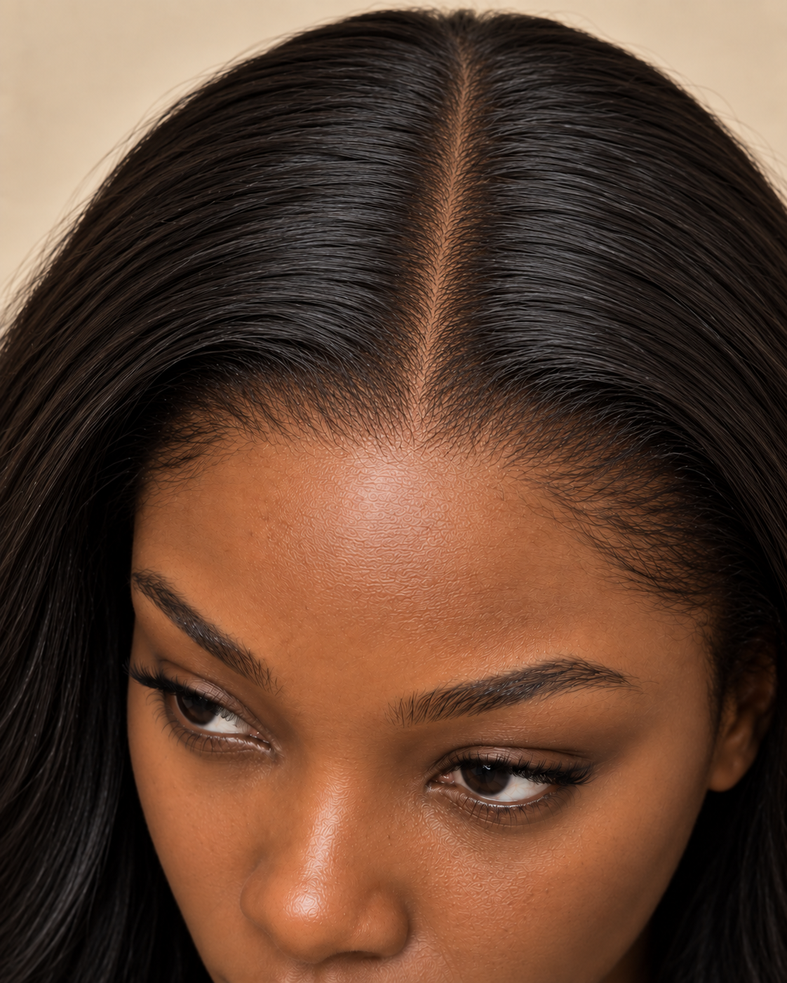 Aperçu illustratif : Simple sans baby hair