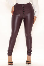 Charger l&#39;image dans la galerie, Pantalon faux CUIR