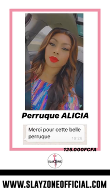 Perruque ALICIA Virgin
