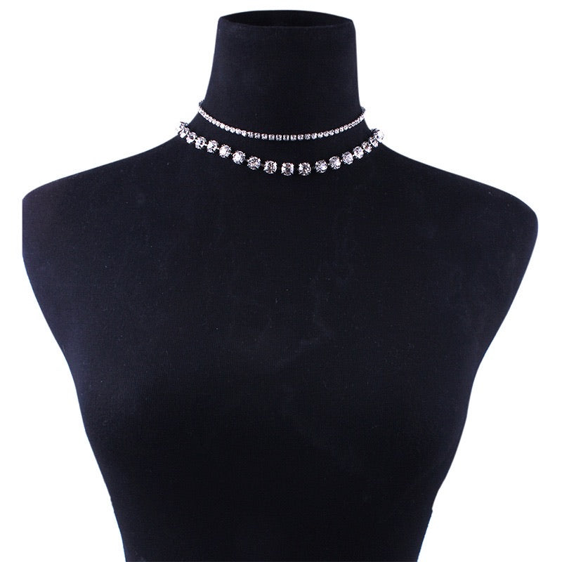 Collier chocker STRASS