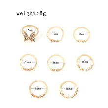 Charger l&#39;image dans la galerie, Lot de 8 bagues LOLITA