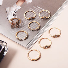 Charger l&#39;image dans la galerie, Lot de 8 bagues LOLITA