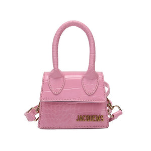 Mini cartable J croco