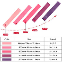 Charger l&#39;image dans la galerie, Lot de 5 bandes de resistance FITNESS