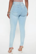 Jeans distressed LOLITA (2 couleurs)