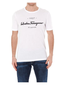 T-shirt impression Salvatore FERRAGAMO
