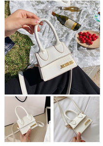 Mini cartable J croco