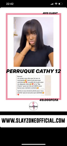 Perruque CATHY Virgin