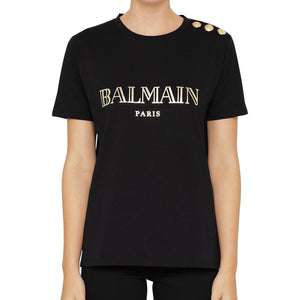 T-shirt impression BALMAIN