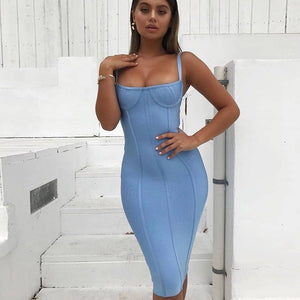 Robe bandage JAYDE