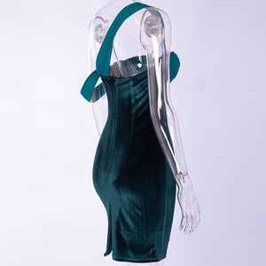 Robe bustier VELVET