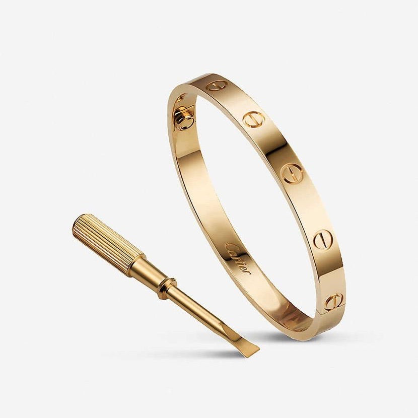 Bracelet plaqué OR 18k LOVE